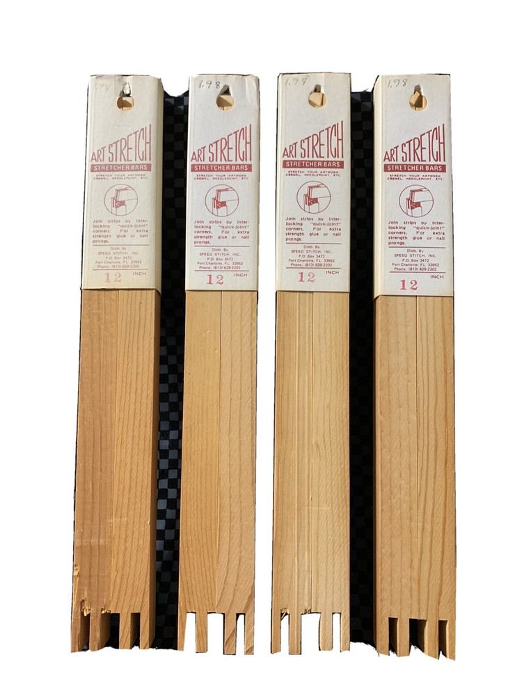 Art Stretch Stretcher Bars Artwork Crewel Needlepoint 12 Inch