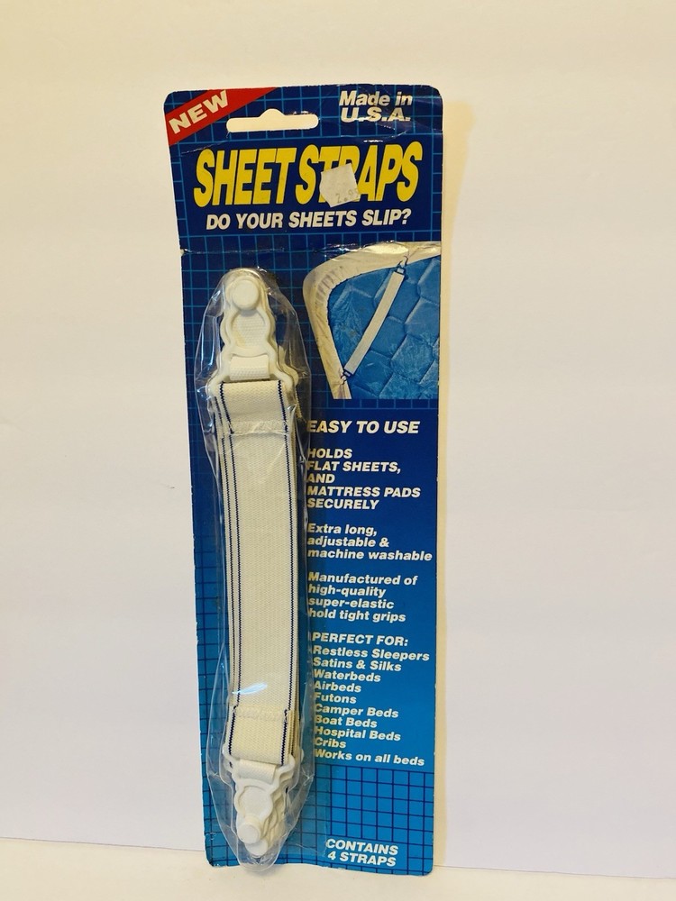 Manloe Sheet Straps - 4 Straps- NEW