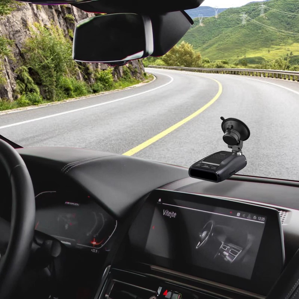 Radar Detector Mount,Car Radar mounting Bracket Suction Cup Holder,Windshield...