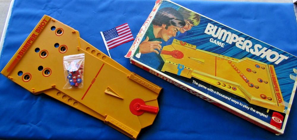 1973 Bumper Shot Game by Ideal
