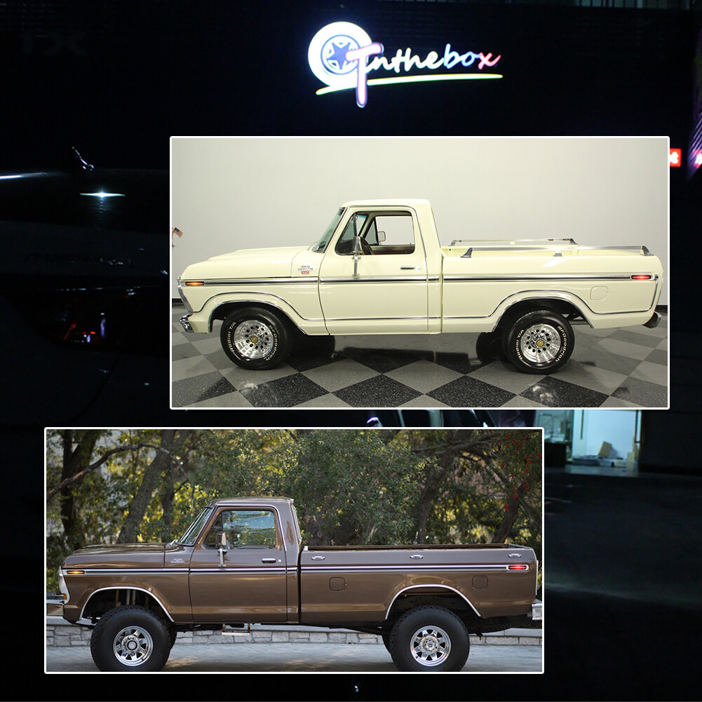 Fit FORD Truck F100 F150 F250 78 79 1978 1979 Tail Lights & Side Markers 6pc/Set