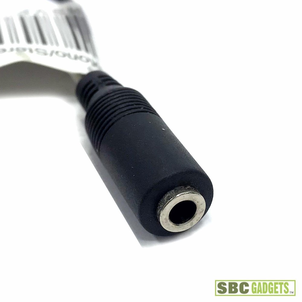 Mono Stereo Transcriber Headset Extender Cable with Volume Control (ECS-UMSVC)