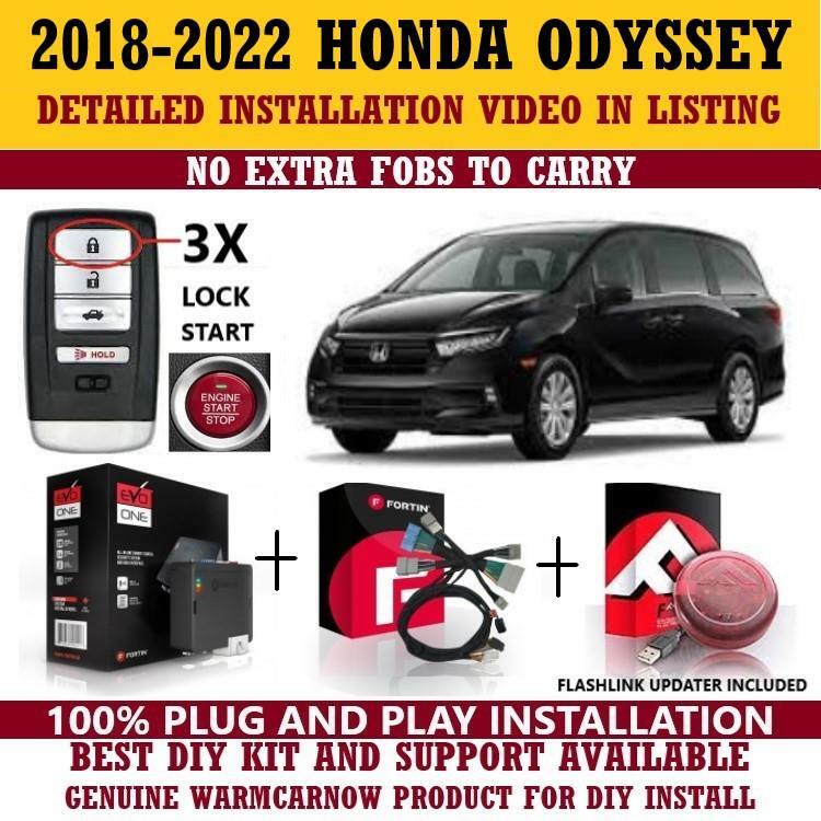 PLUG & PLAY REMOTE START 2019 HONDA ODYSSEY PUSH TO START