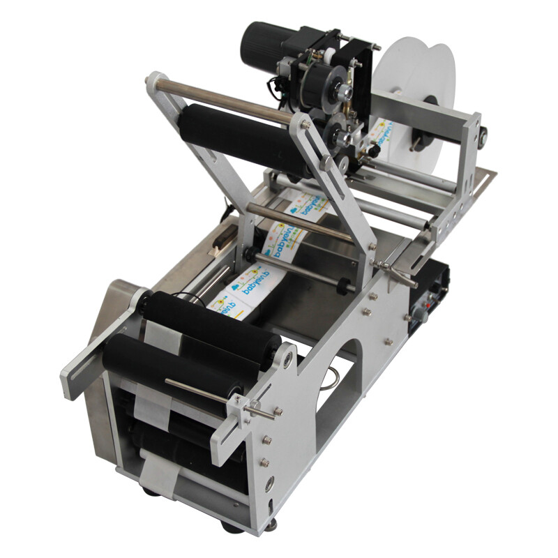 1 PC 110V Round Bottle Coding&Labeling Machine Ф0.47"-3.54"Labeling Bottle Dia.