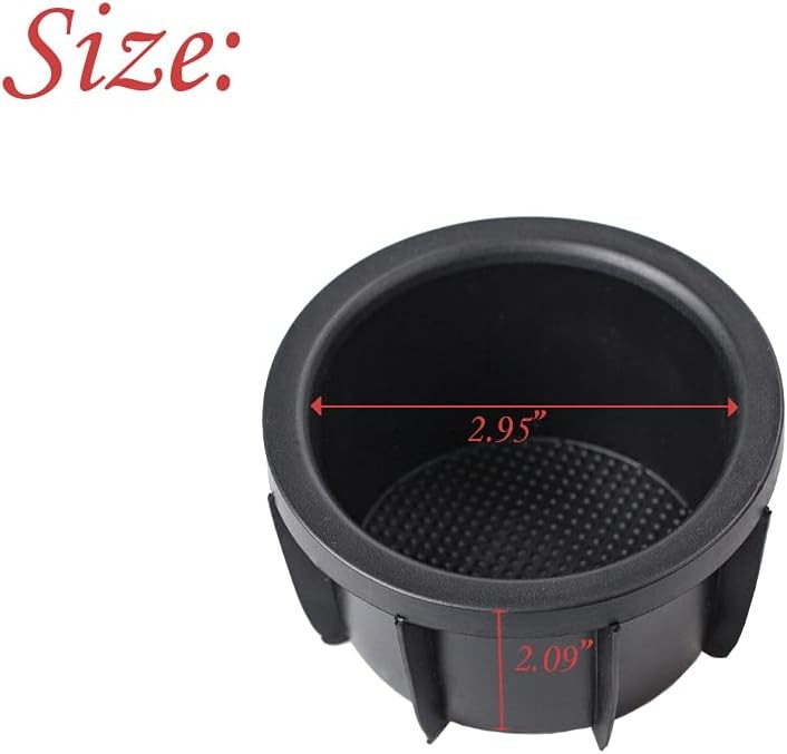 RAV4 2006-2011 Cup Holder Insert Replacement 2 Pack