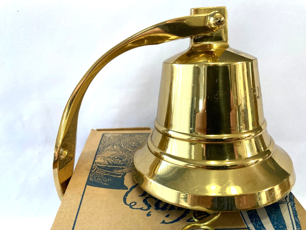 RMS Titanic 1911, Solid Brass Bell from Authentic Models