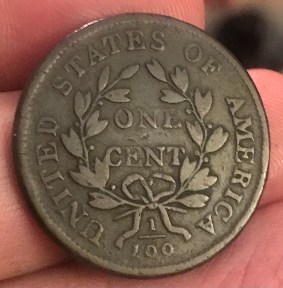 1802 large cent , VG ++ near fine