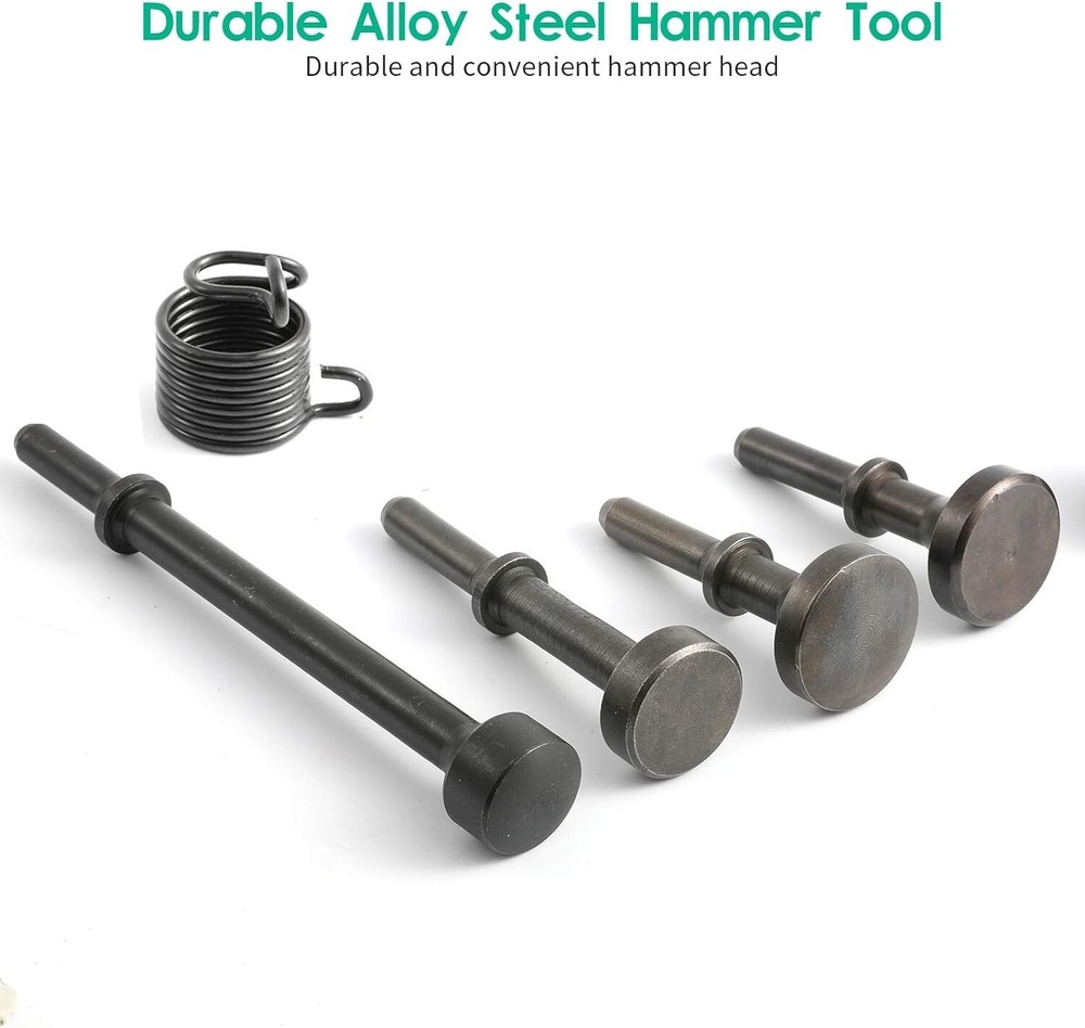 Heavy-Duty Durable Versatile Smoothing Pneumatic Air Hammer Chisel Bits Kit
