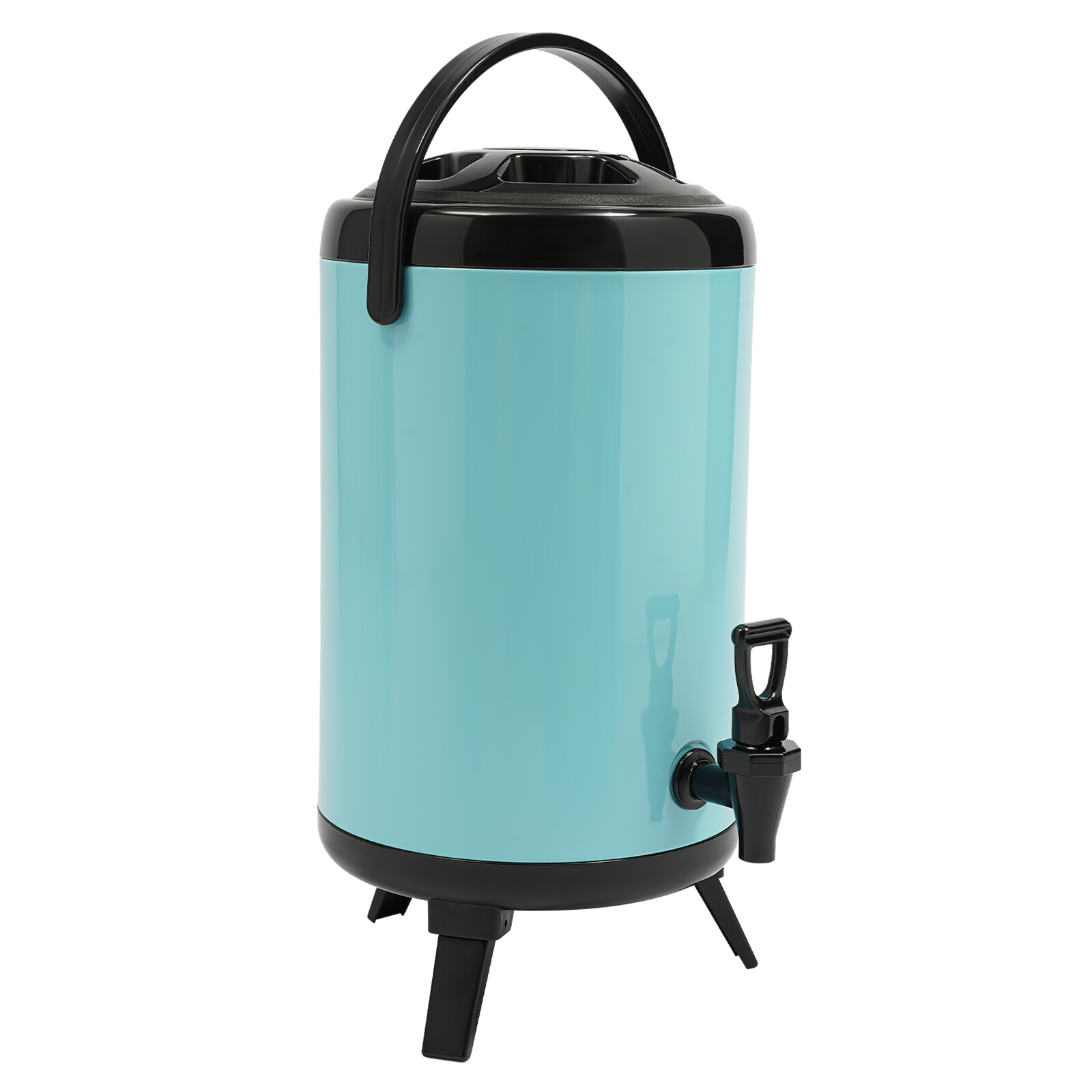10L Stainless Steel Insulated Beverage Dispenser W/ Faucet for Hot Water Coffee