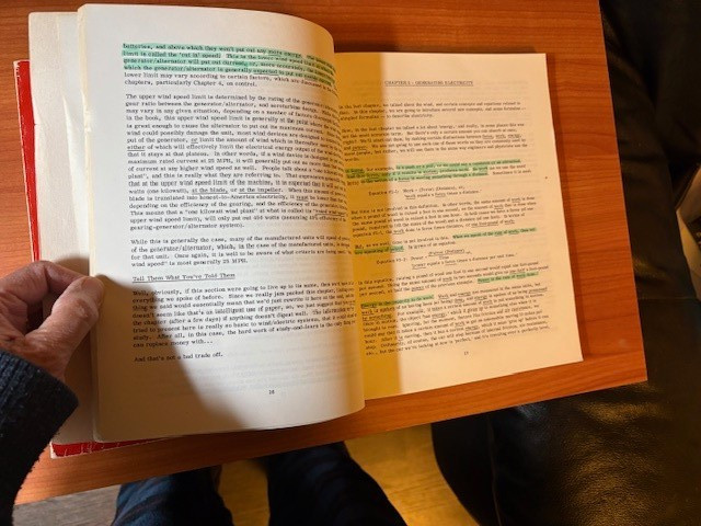 LOT of 2 WIND FARM Michael Hackleman classics *Homebuilt* *Windspinners* 1st/VG