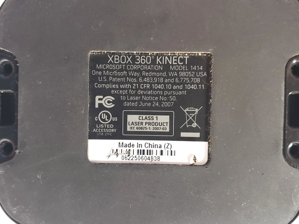 Microsoft Xbox 360 Kinect [Model 1414] Kinect Sensor Bar Camera OEM - Tested