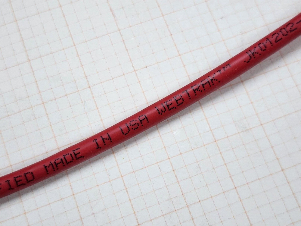 Commscope CS24P 24/4P Cat5E U/UTP WebTrak Plenum Network Cable CMP Red /100ft