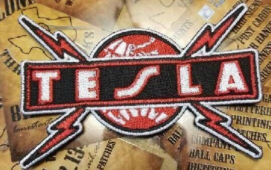 EMBROIDERED TESLA ROCK BAND PATCH (Please Read Ad)