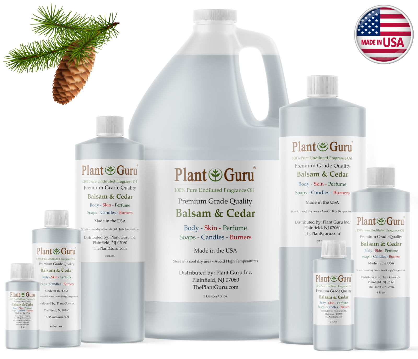 Balsam And Cedar Fragrance Oil For Candle, Soap Making, Diffuser and Burners