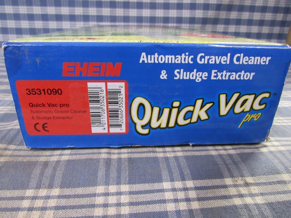 EHEIM Quick Vac Pro Automatic Gravel Cleaner & Sludge Extractor Sealed FREE SHIP