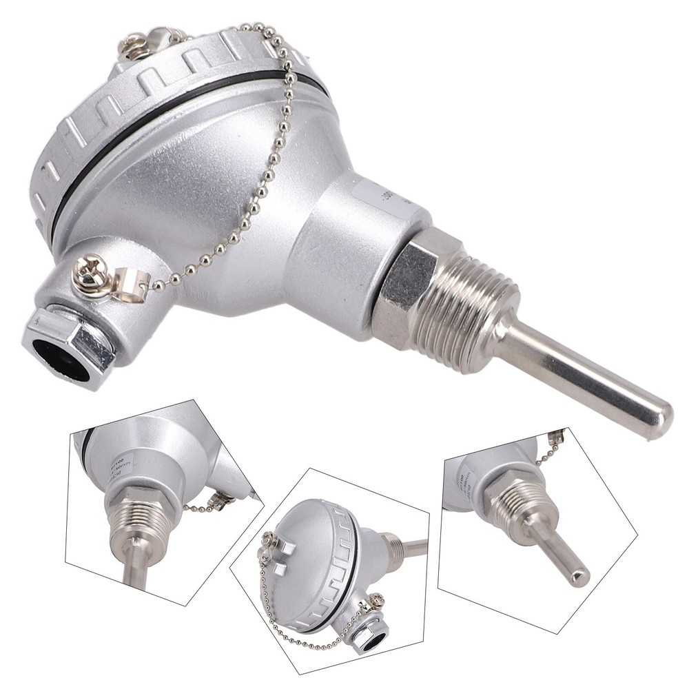 Precise Measurements with RTD PT100 Temperature Sensor Probe and 1/2 NPT Thread