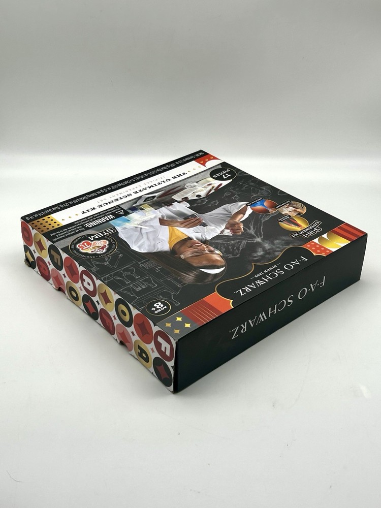 FAO Schwarz Ultimate Science Kit 17-Piece STEM Experiment Set – Open Box New