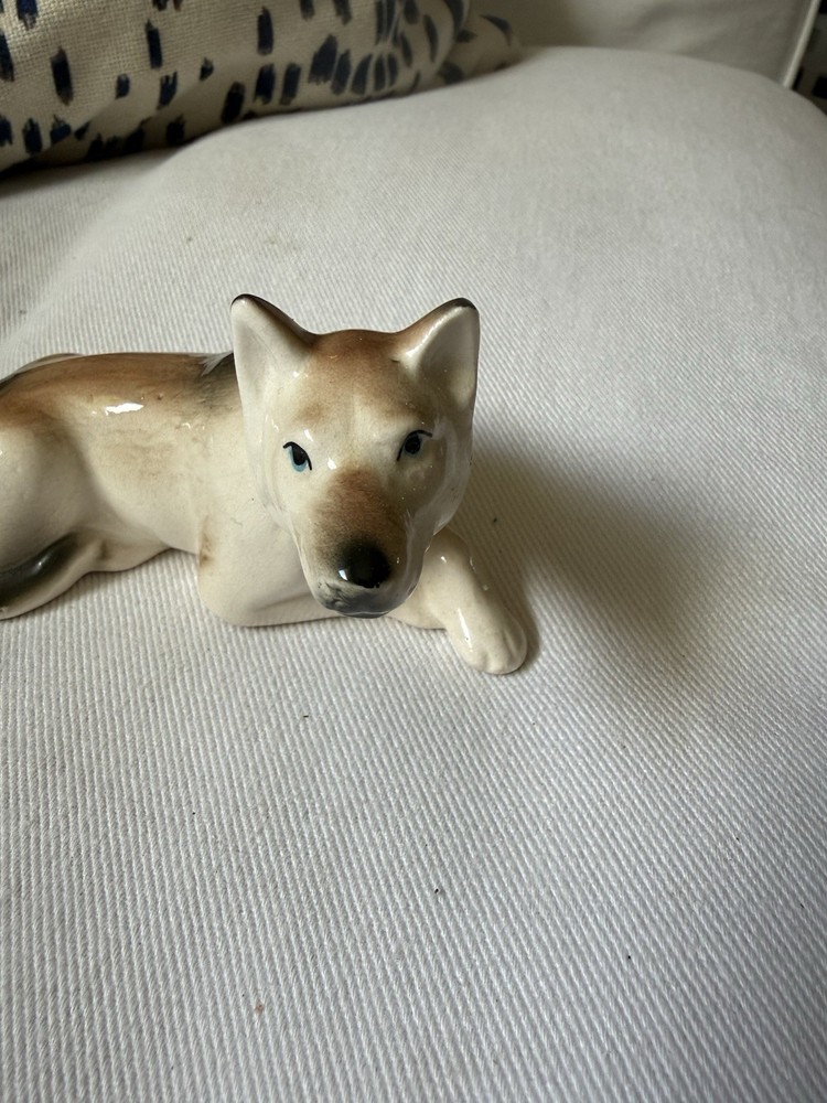 German Shepard Vintage Figurine