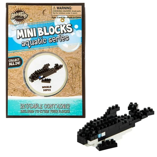 RI (T) Mini Blocks Whale