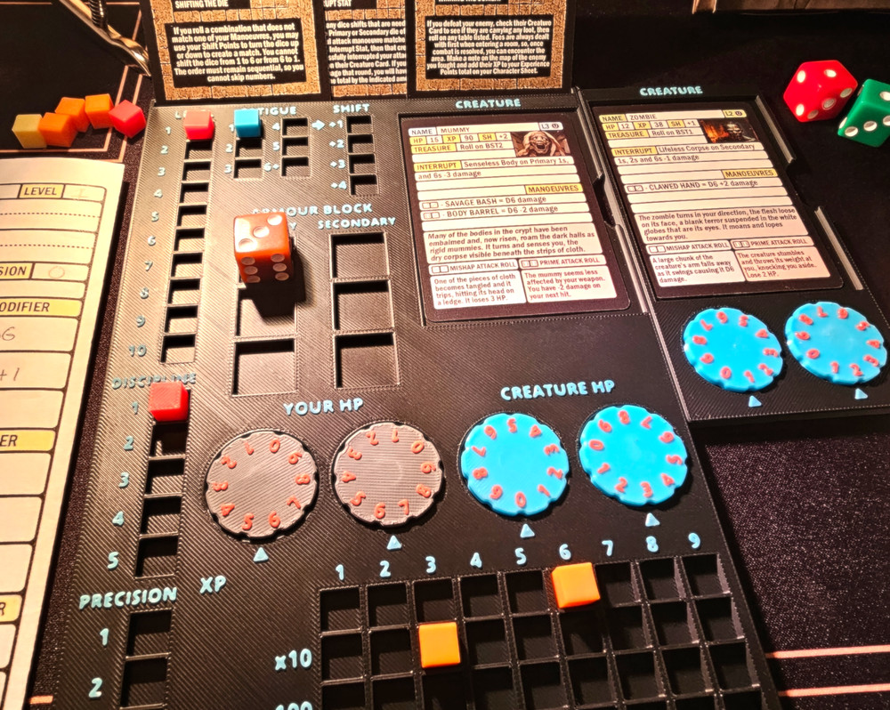 2D6 Dungeon Player Dashboard