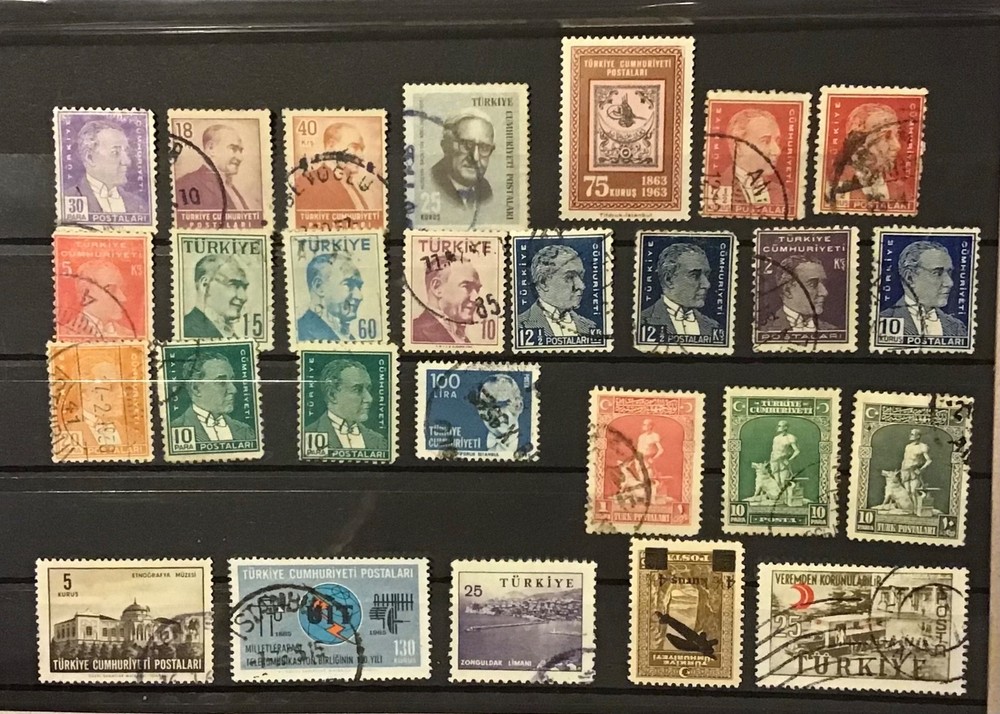 Turkey stamp selection TK