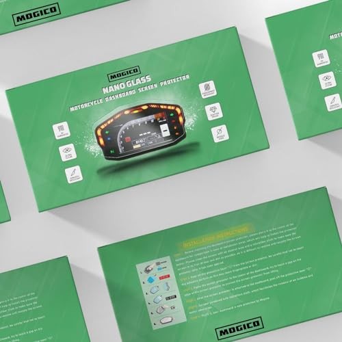 Motorcycle Nano Glass Dashboard Screen Protector Kit for Ducati Multistrada