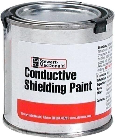 StewMac Conductive Shielding Paint, 1/2 pint (236.6ml)