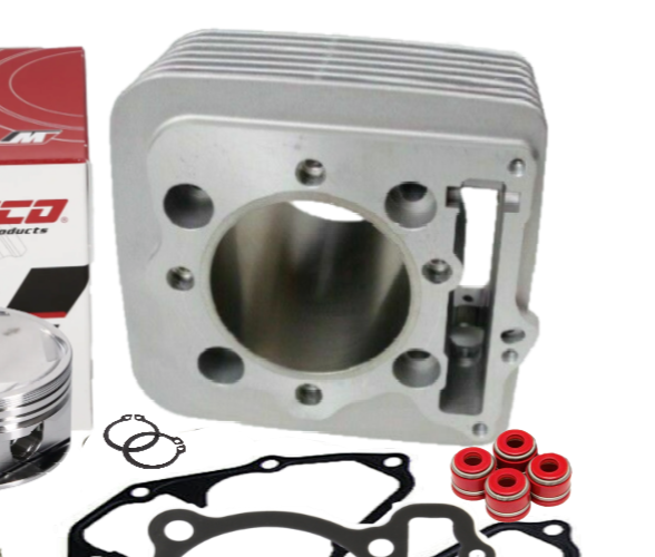 TRX400EX TRX 400EX 416 Big Bore Kit 87 mil Cylinder +2 Top End Rebuild Complete