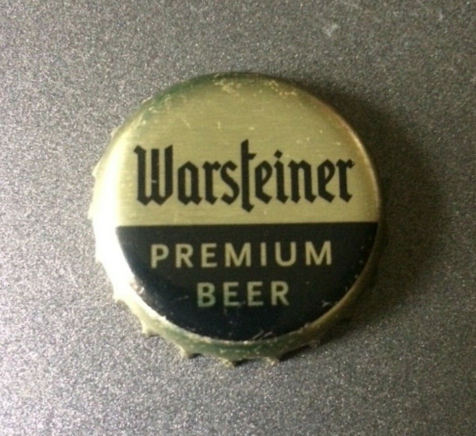 Warsteiner Beer Bottle Top.Crown Cap.Used
