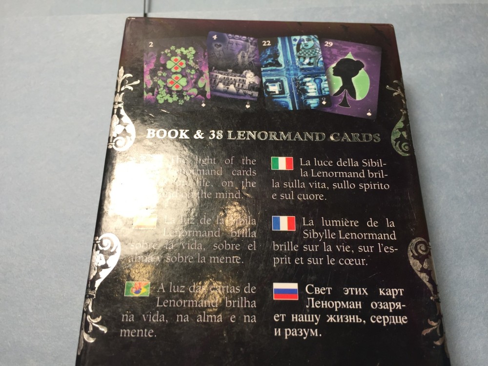 Healing Light Lenormand by Christopher Butler (with guidebook)