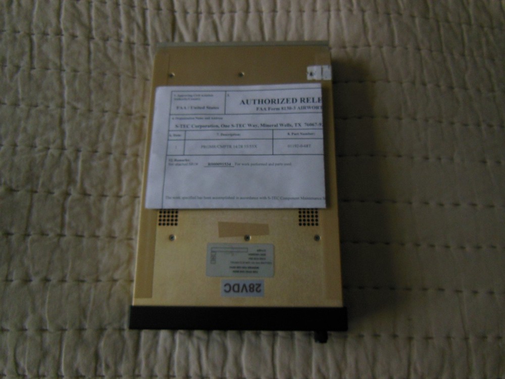 S-TEC 55X Autopilot Controller for Cessna 182Q