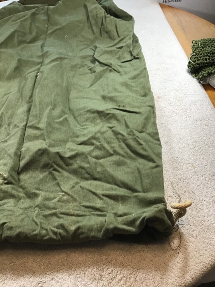 1960's OD Barracks/ Laundry Bag #8