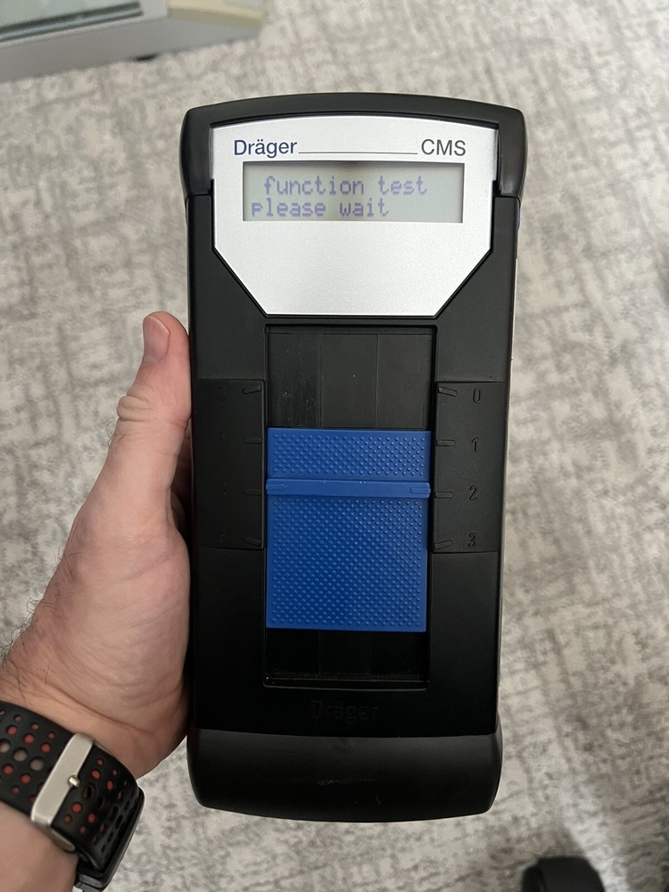 Dräger CMS Analyzer Chip Measurement System Gas Detector + CMS Analyzer