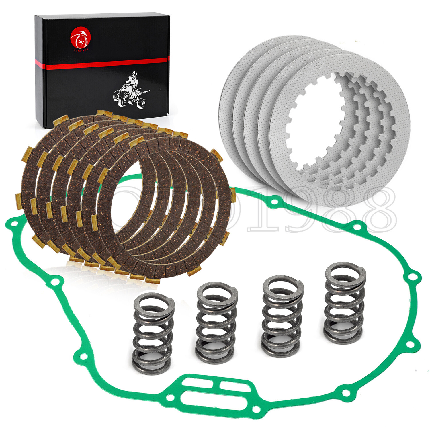Clutch Kit Heavy Duty Springs & Cover Gasket For Honda 300EX TRX300EX 1993-2008