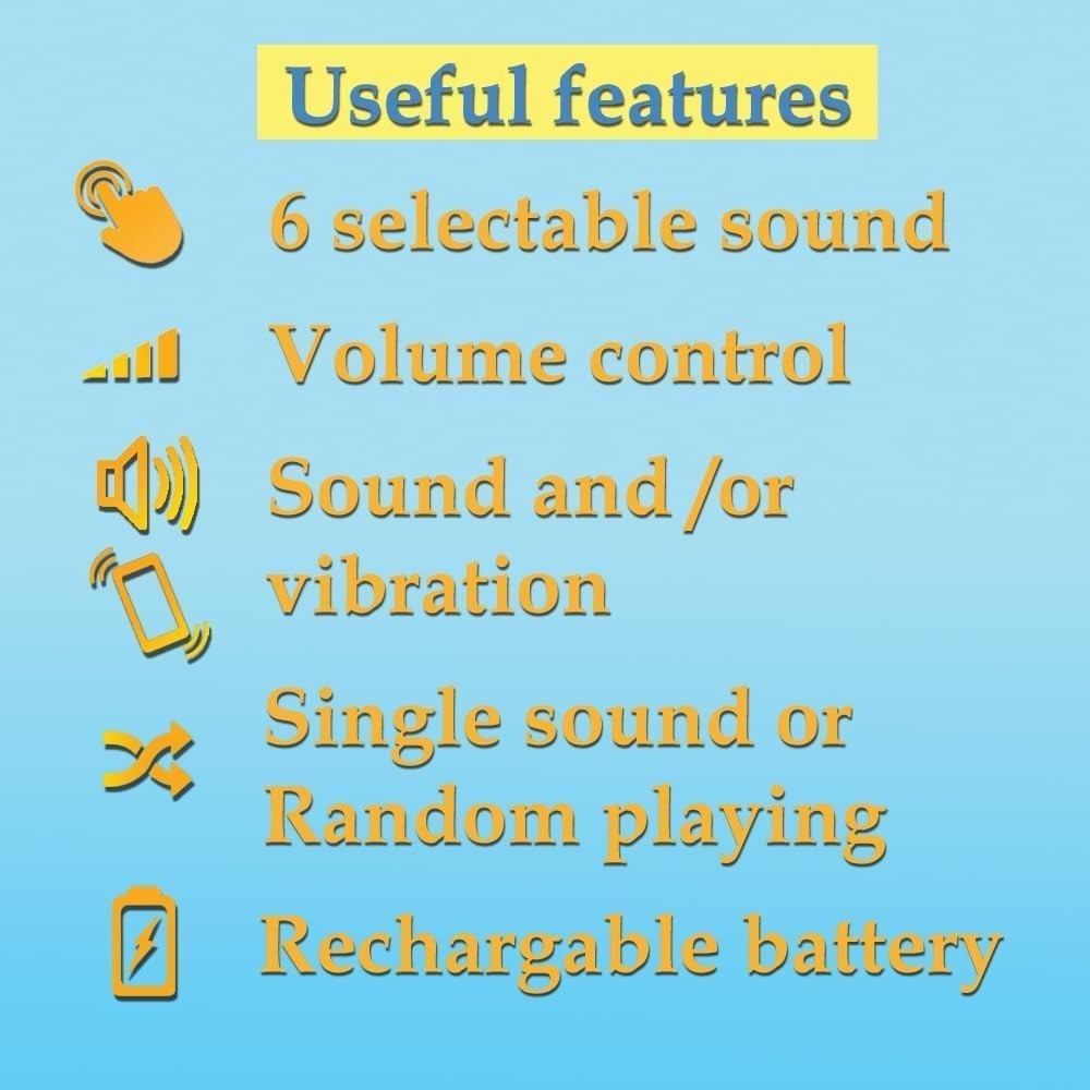 Pro Wireless Bedwetting Alarm with New Improved Sensor, 6 Selectable Sounds, ...