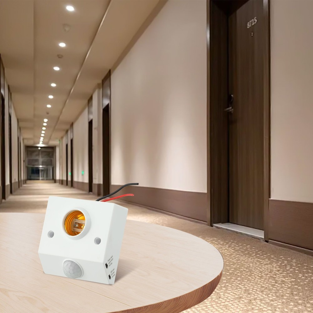 Innovative E27 Motion Sensor Light Socket for Cost Effective Lighting Solutions
