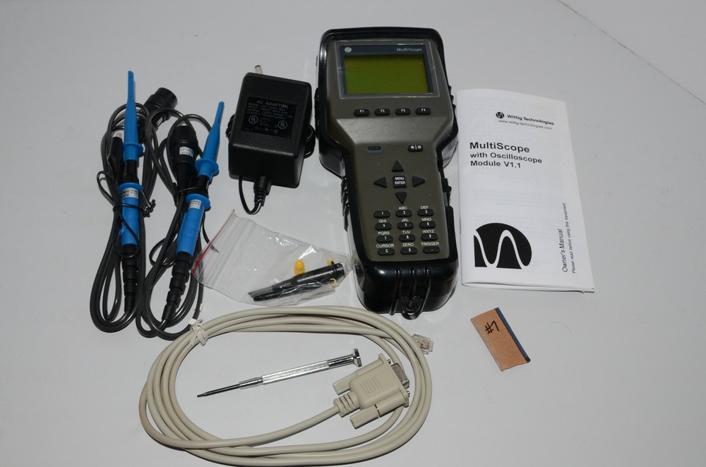 MultiScope Cat No. 22-320 w/ Oscilloscope Module Bundle (Wittig Technologies)