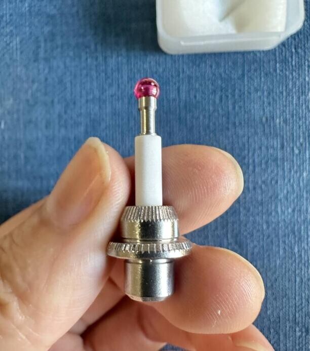 Machine Touch Probe Stylus M3 4mm Ruby Ball Ceramic stem For 3D Sensor80.362.00