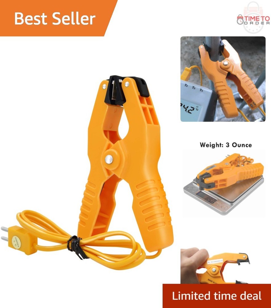 Pipe Clamp Thermocouple Probe Digital K-Type Temperature Sensor