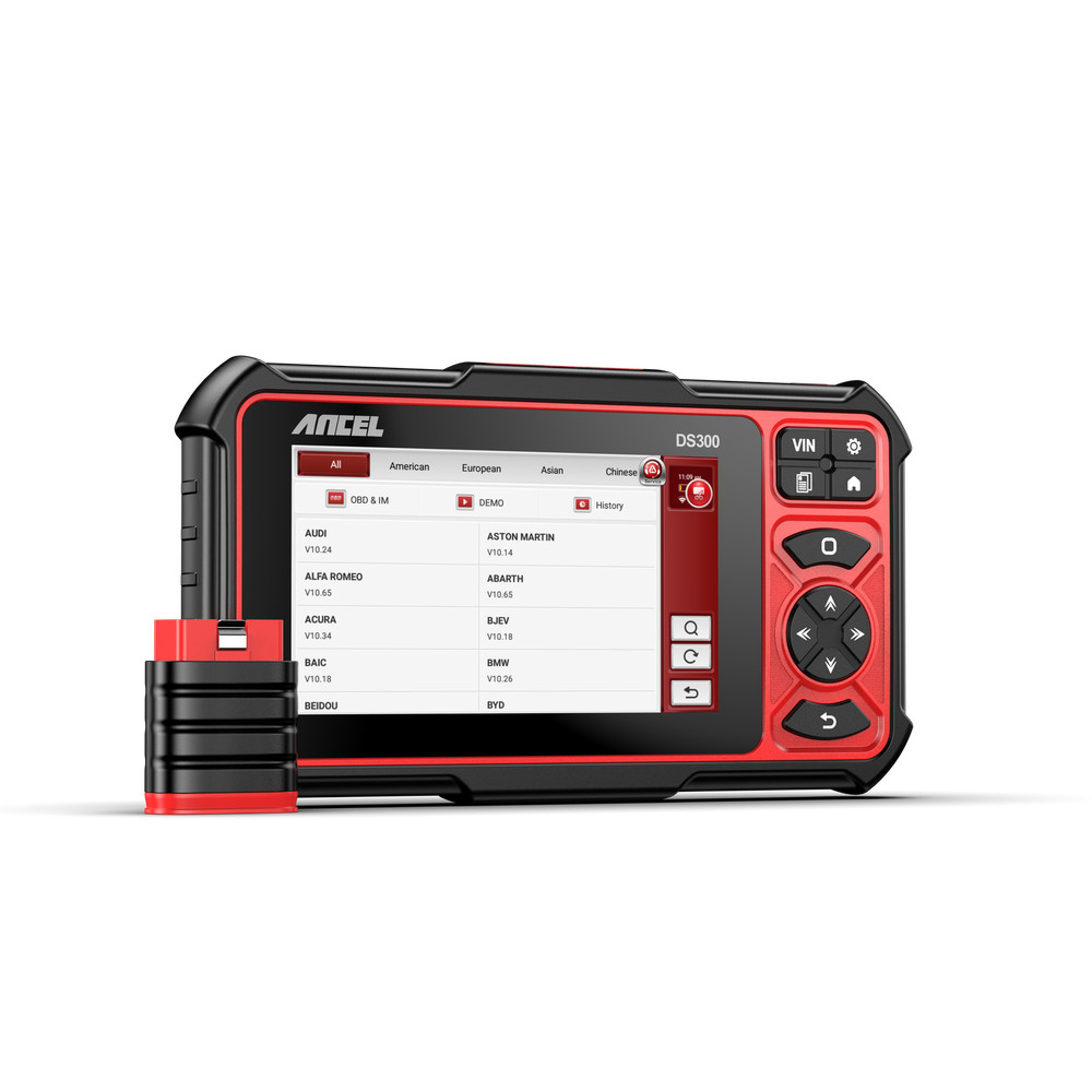 ANCEL DS300 Automotivo OBD2 Scanner Diagnostic Tool Active Test ECU Coding