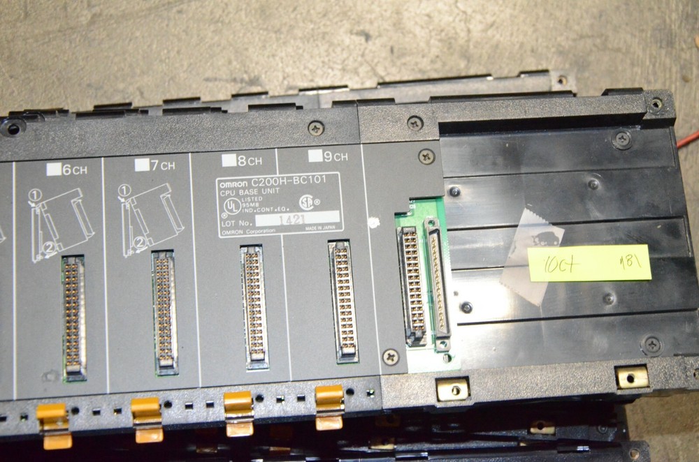 Omron 9 Slot CPU Base Unit C200H-BC101 NEW