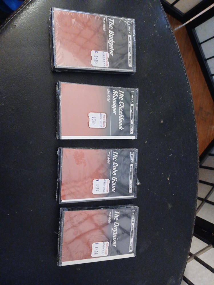 4 - Timex Sinclair 1000 Mix Cassettes