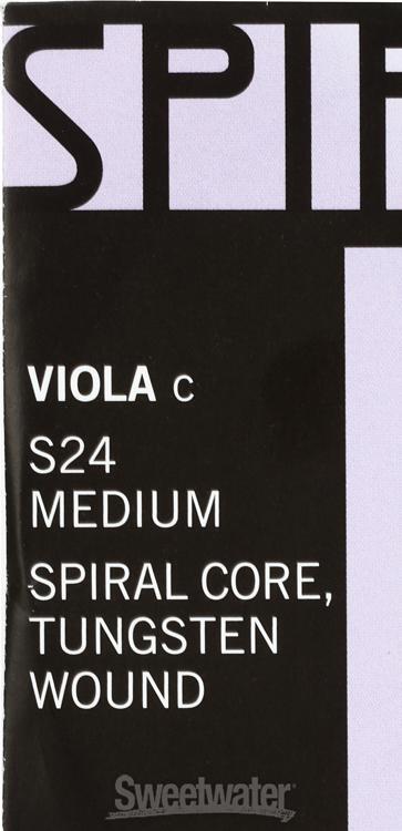 Thomastik-Infeld S24 Spirocore Viola C String - Tungsten Wound