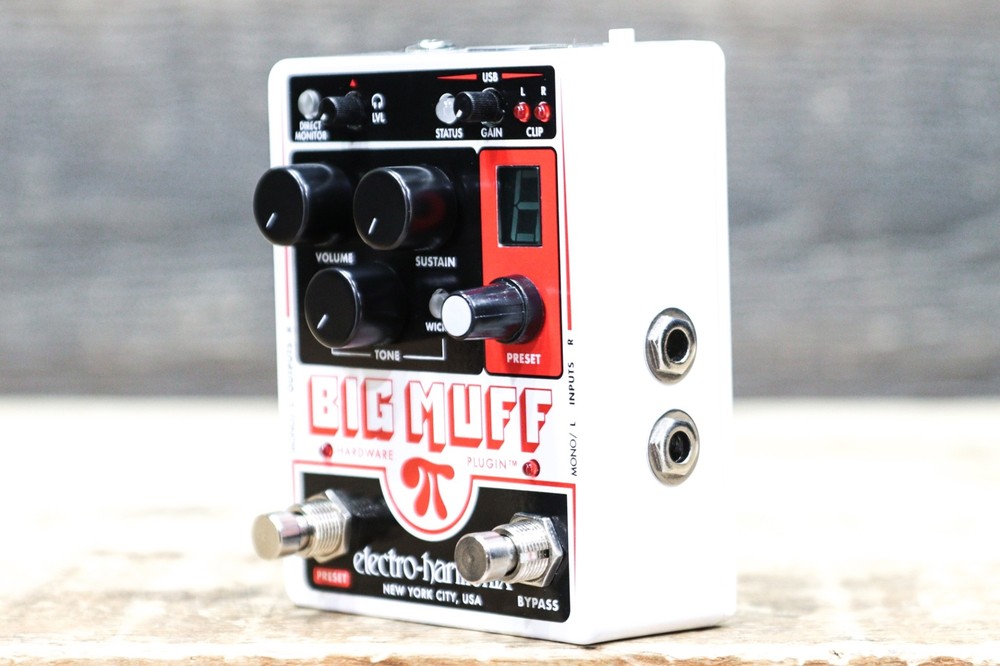 Electro-Harmonix Big Muff Pi Hardware Plugin Analog with Digital Control Pedal