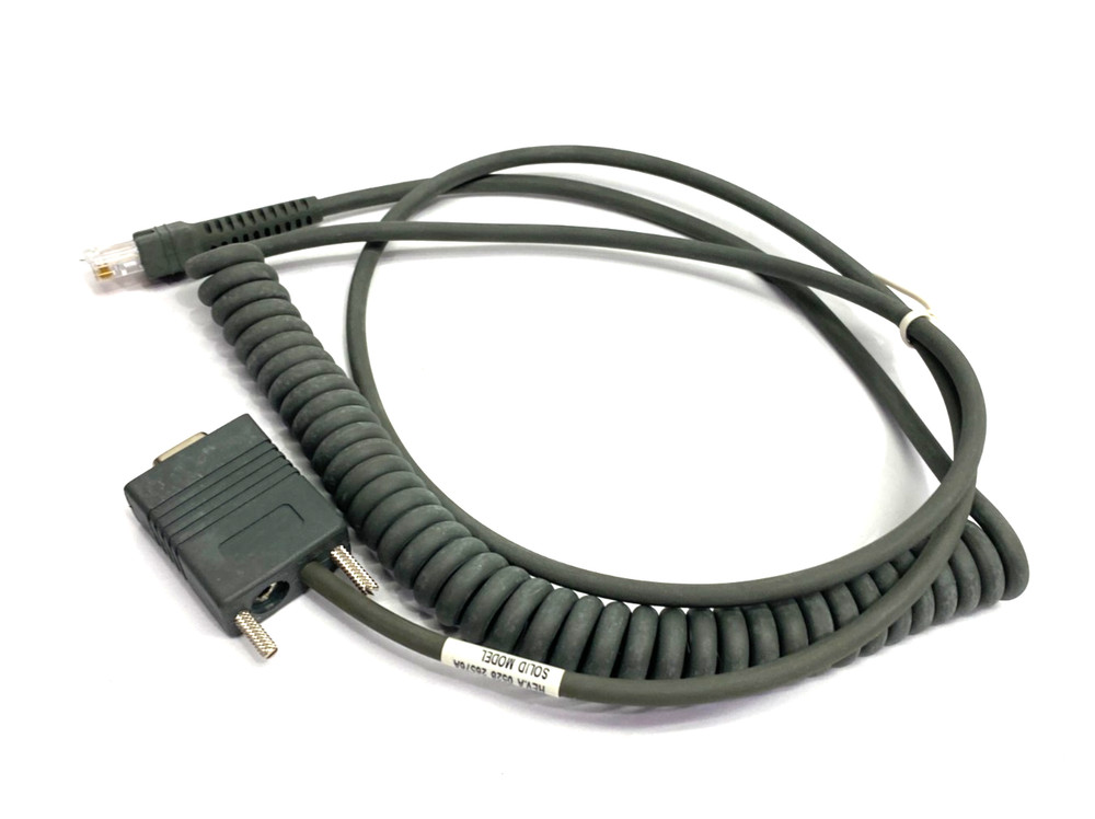 Symbol 25-66732-21 Barcode Scanner Sprial Cord Cable Assembly