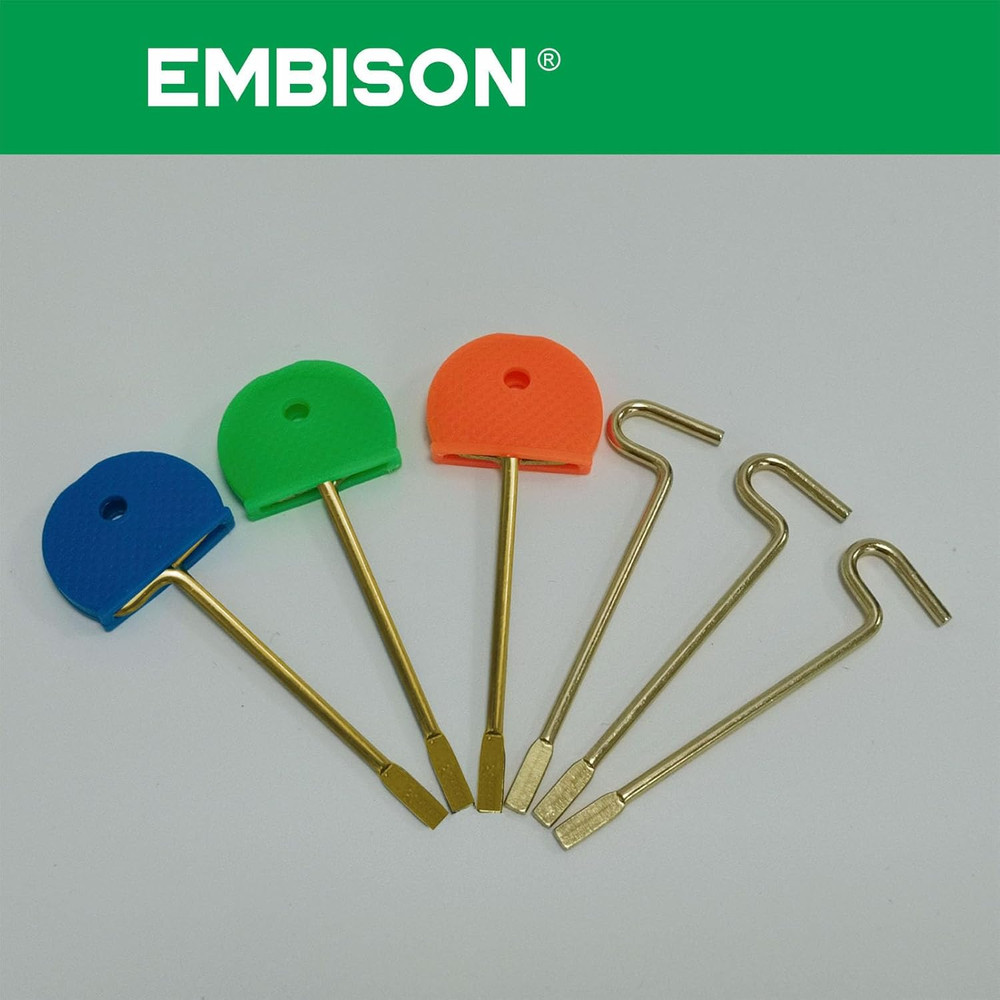 Interior Bedroom Bathroom Emergency Key Replacement - 6 Pack