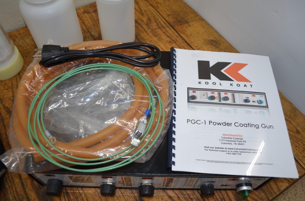 Kool Koat PGC-1 Electrostatic Powder Coating Machine Gun & Kit