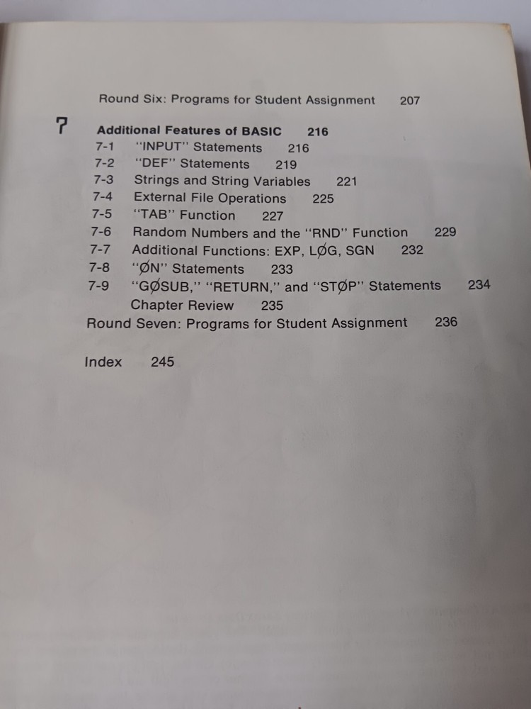 Computer Programming In The BASIC Language Softcoverbook Neal Golden Ex Library
