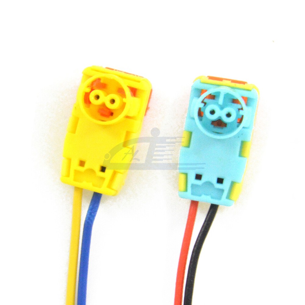 2pcs Driver AB Clock Spring Connector Plug for 2023 2024 Ford Explorer
