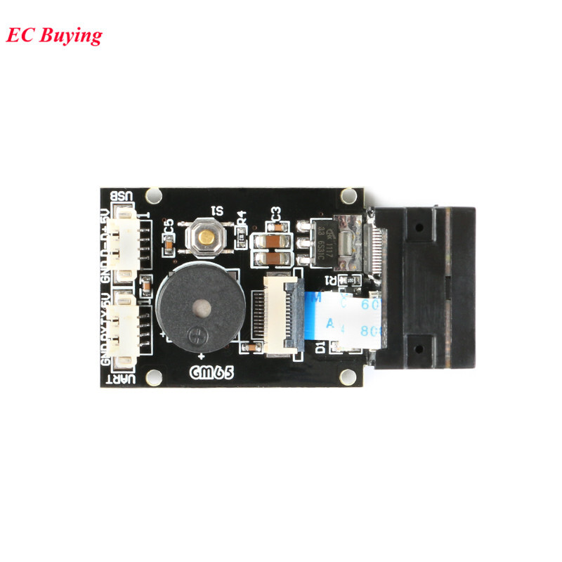 GM65 QR Code Scanner Barcode Reader Module CMOS URAT Kit /w USB Cable Connector